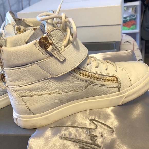 Giuseppe Zanotti London tr Donna Bianco sneakers - Picture 4 of 8